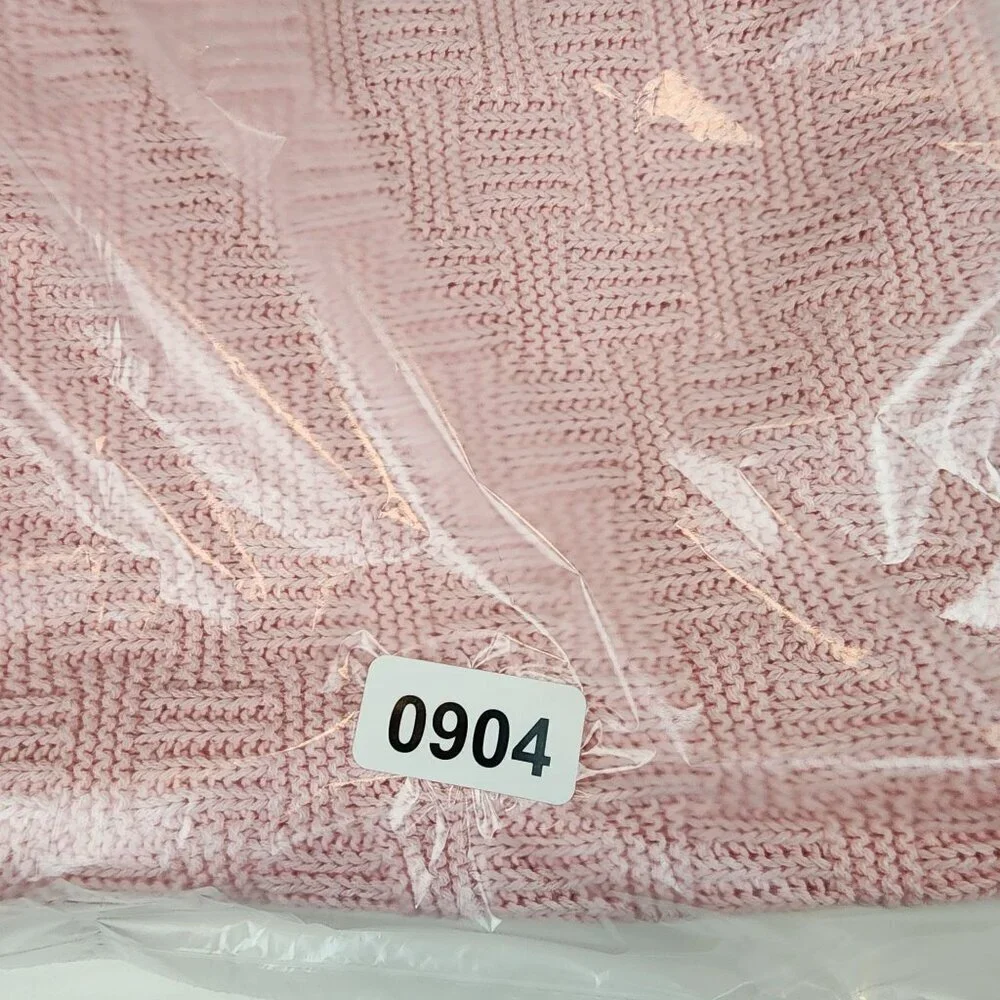 Child of Mine by Carter's pink knit baby blanket